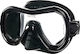 Seac Silicone Diving Mask Giglio Μαύρη Black