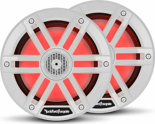 Rockford Fosgate Set Marine-Lautsprecher Wasserdicht mit 75W RMS Weiß