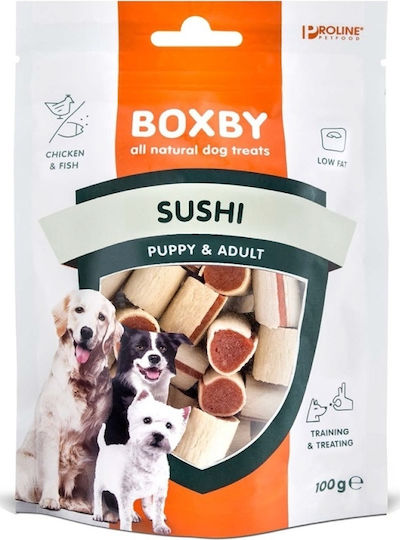 Proline Boxby Treat for Puppies with Chicken and Fish 100gr BXB107