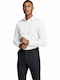 Long-sleeved Cotton Shirt White