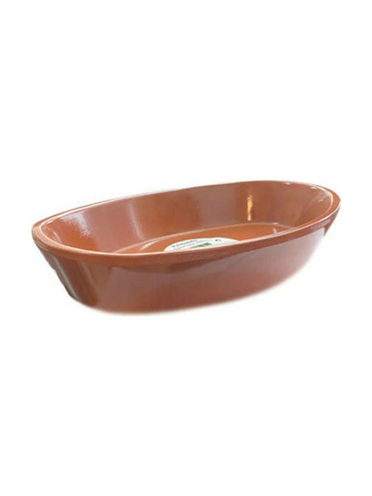 Oval Vas de Gătit Rezistent la Căldură Ceramică 29x29cm 1buc