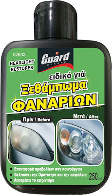 Guard Ointment Cleaning Special for Headlight Restoration for Headlights Headlight Restorer 250ml 02633