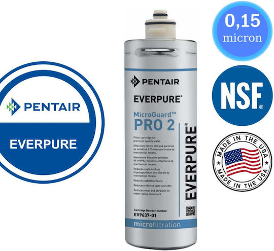 Pentair Microguard Pro2 0,15μm Commercial Replacement Ice Machine / Cooler Filter