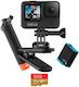 GoPro Hero9 Bundle Action Camera 5K Υποβρύχια με WiFi Μαύρη με Οθόνη 2.27"