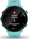 Garmin Forerunner 55 42mm Waterproof Smartwatch with Heart Rate Monitor (Aqua)