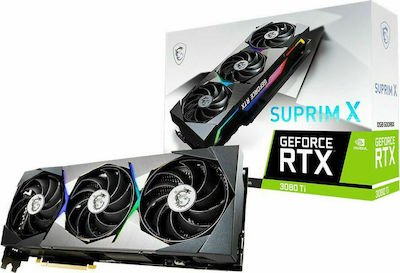 MSI GeForce RTX 3080 Ti 12GB GDDR6X Suprim X Graphics Card