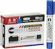 Justnote Marker pentru tabla 4mm Albastru 1buc