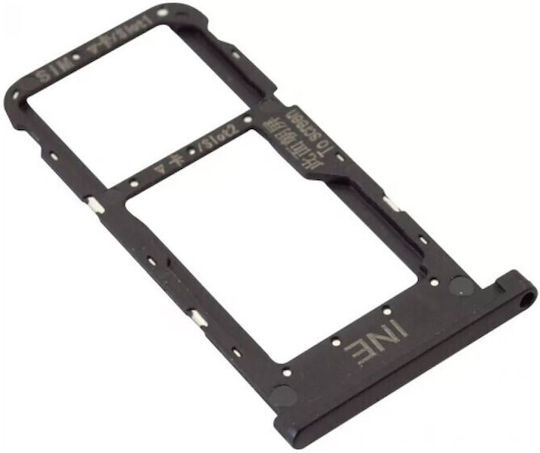 Huawei Sim-Kartenhalterung Schwarz Huawei P Smart+