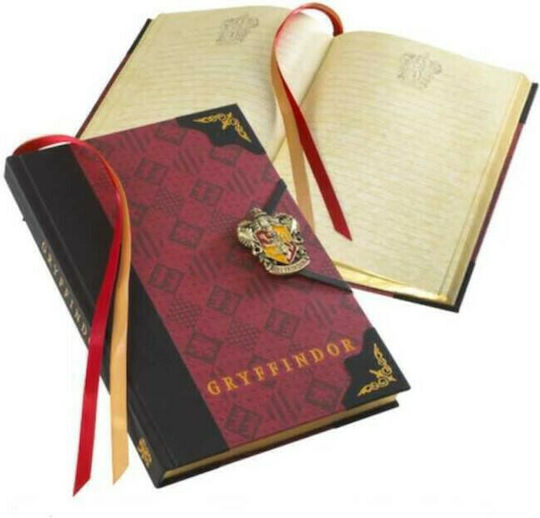 The Noble Collection Notebook A5 Ruled Red