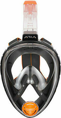 Ocean Full Face Diving Mask Aria Black L/XL Black