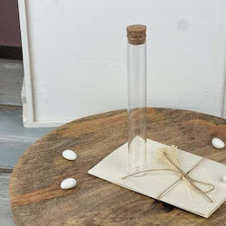 GLASS TUBE WITH CORK 2,5X20CM