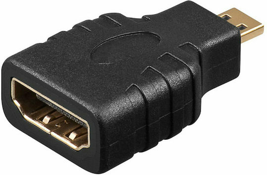 ATC Μετατροπέας micro HDMI male σε HDMI female 1τμχ 02.001.0017