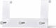 Grekon Door Hook 3 Slots Metallic 28x13cm