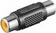 ATC Converter RCA female to RCA female 1pcs 02.006.0025