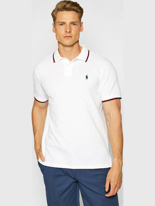 Polo Short Sleeve White Blouse