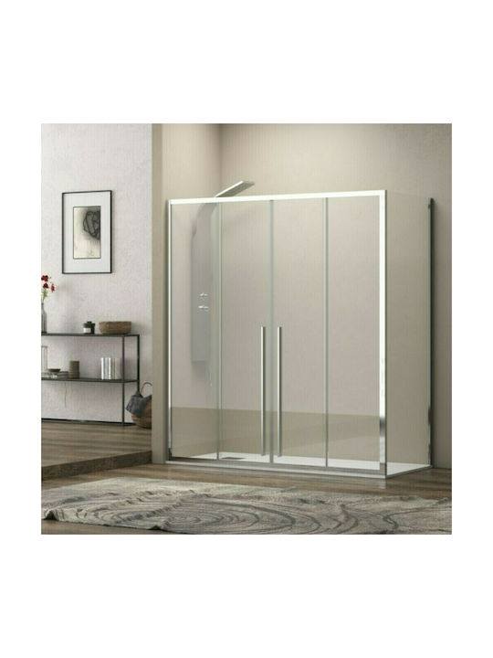 Karag Elysium 600 LS-10 Cabin for Shower with Sliding Door 170x90x200cm Clear Glass