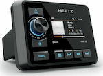 Hertz HMR 20 DAB+ Boat Sound System 4x50W Waterproof with AUX / Bluetooth / USB Black