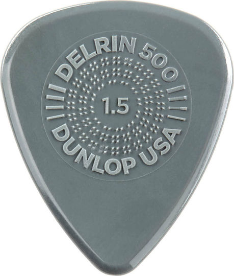 Dunlop Πένες Κιθάρας Primegrip Delrin 500 Pick Πάχους 1.50mm Σετ 12τμχ