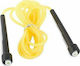 Jump Rope 2.8m Yellow with Adjustable Length