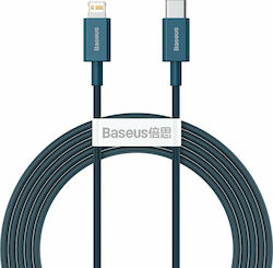 Baseus Superior USB-C zu Lightning Kabel 20W Blau 2m (CATLYS-C03)