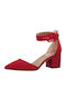 S.Oliver Red Heels with Strap