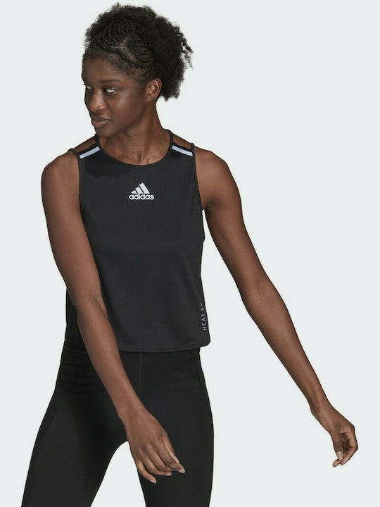 adidas Heat.rdy Women's Sleeveless Sport Blouse Black