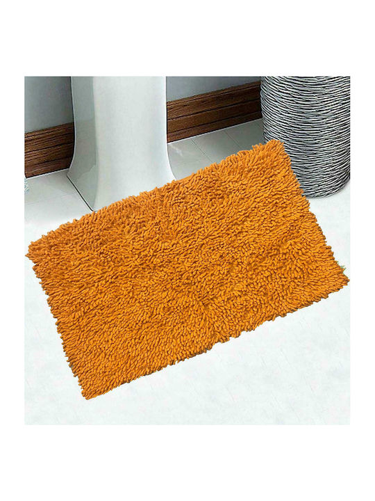 Linea Home Бански килим Памук Правоъгълена Noodle LH2044012-1 Orange 60x90бр