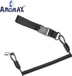 Amomax Hunting Accessory Black Spiral Suspension for Pistol Safety