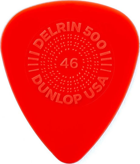 Dunlop Guitar Picks Primegrip Delrin 500 Pick Thickness 0.46mm Set 12pcs