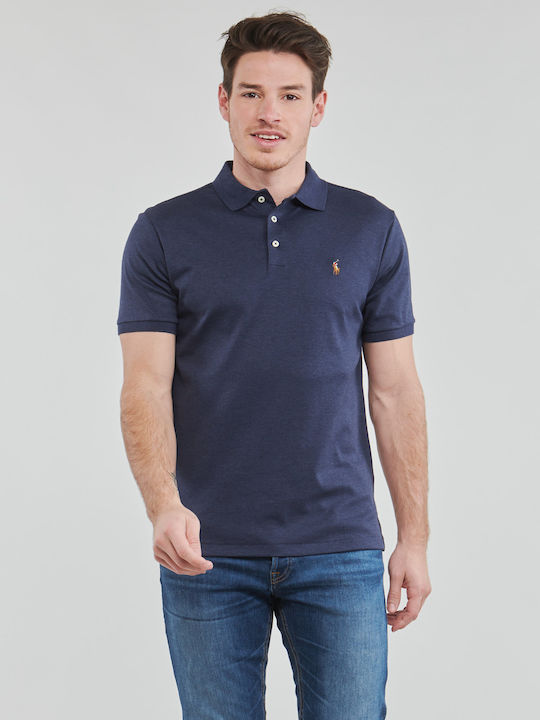 Ralph Lauren Men's Short Sleeve Blouse Polo Nav...