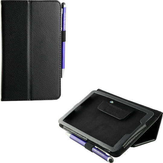 Volte-Tel Leather Flip Cover Μαύρη (Lenovo Tab M10 HD (2nd Gen) 10.1")