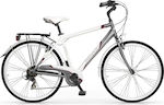 MBM People 28" 2016 White Bike City with Speeds