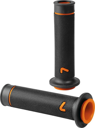 Lampa Мотоциклетни ръкохватки Sport-grip Мотоциклетна кормило Спорт-Грип 22/25мм в Черен цвят