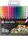 Sakura Gelly Roll Pen with Multicolour Ink 12pcs