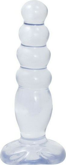 Doc Johnson Crystal Jellies Anal Delight Πρωκτική Σφήνα Διάφανη 14cm