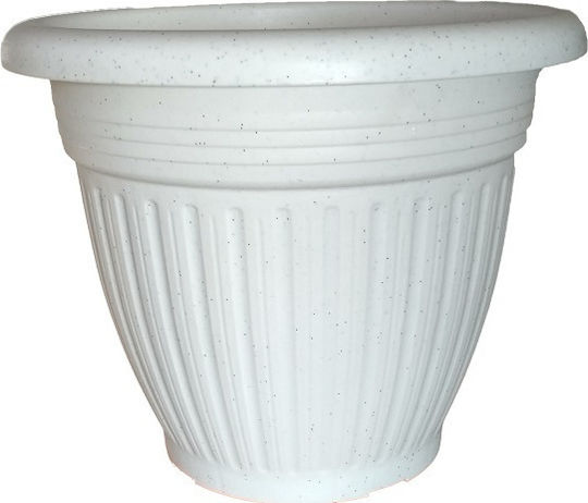 Sic Plast Patmos Ghiveci Plastic 25x25x20cm.