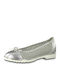 Anatomic Leather Ballerinas Gray