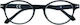 Zippo Reading Glasses +3.50 in Black color 31Z-PR66-350