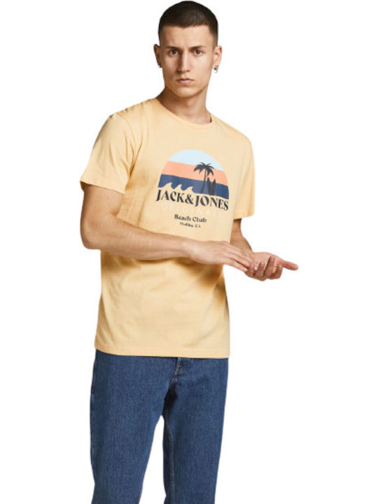 Jack & Jones Ανδρικό T-shirt Sahara Sun Με Στάμπα