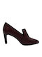 Hispanitas Leather Burgundy Heels