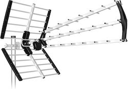 Jager ANT-BKM18B Outdoor TV Antenna (without power supply) Black Connection via Coaxial Cable