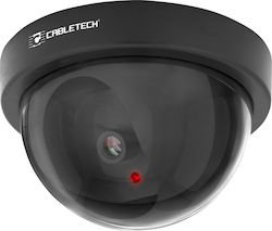 Cabletech DK-2 Camera de supraveghere falsă tip Dome Negru