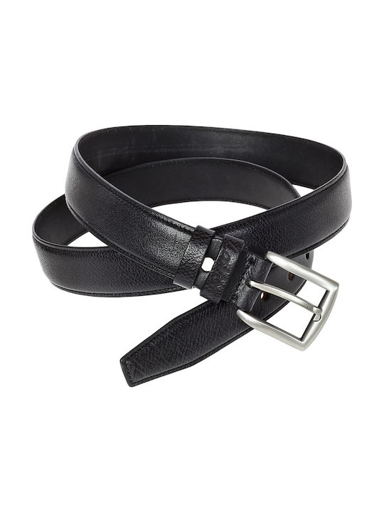 Lavor 127 Men's Leather Belt Black