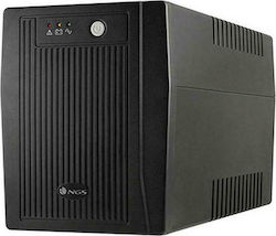 NGS Fortress 2000 V2 UPS Off-Line 1500VA 900W cu 4 Schuko Prize