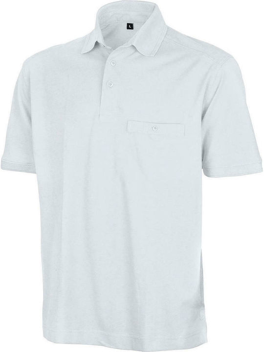 Result Apex Men's Short Sleeve Promotional Blouse White