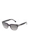 Unisex Sunglasses with Gray Plastic Frame and Gray Lens
