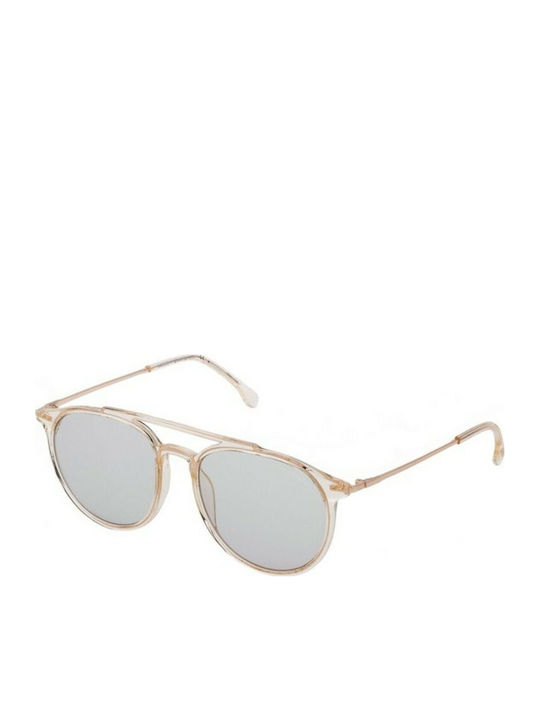 Zilo Ultralight 3 Unisex Sonnenbrille mit Rosa Gestell und Gray Linse