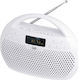 Trevi KB 308 BT Portable Radio Rechargeable with Bluetooth and USB White