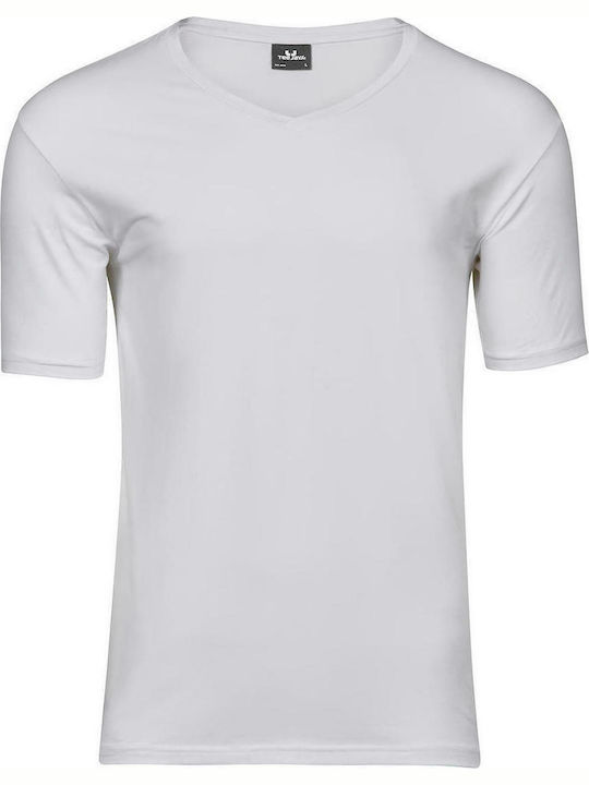 Tee Jays Stretch 401 Men's Short Sleeve Promotional T-Shirt White