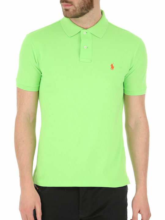 Ralph Lauren Herren Kurzarmshirt Polo Grün